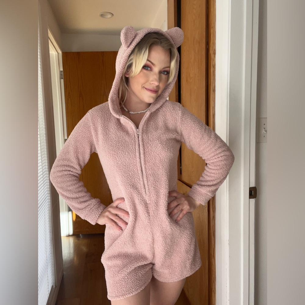 Fuzzy Bear Onesie